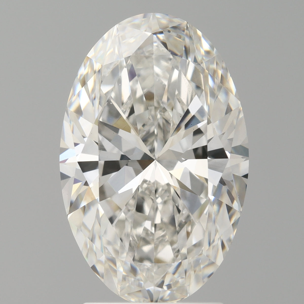 3.10 Carat Oval Shaped, Ideal Cut, F Color, VS1 Clarity, IGI Certified Lab Grown Diamond