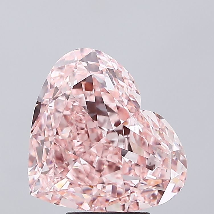 6.01 Carat Heart Shaped, Very Good Cut, VS1 Clarity, IGI Certified Lab Grown Diamond