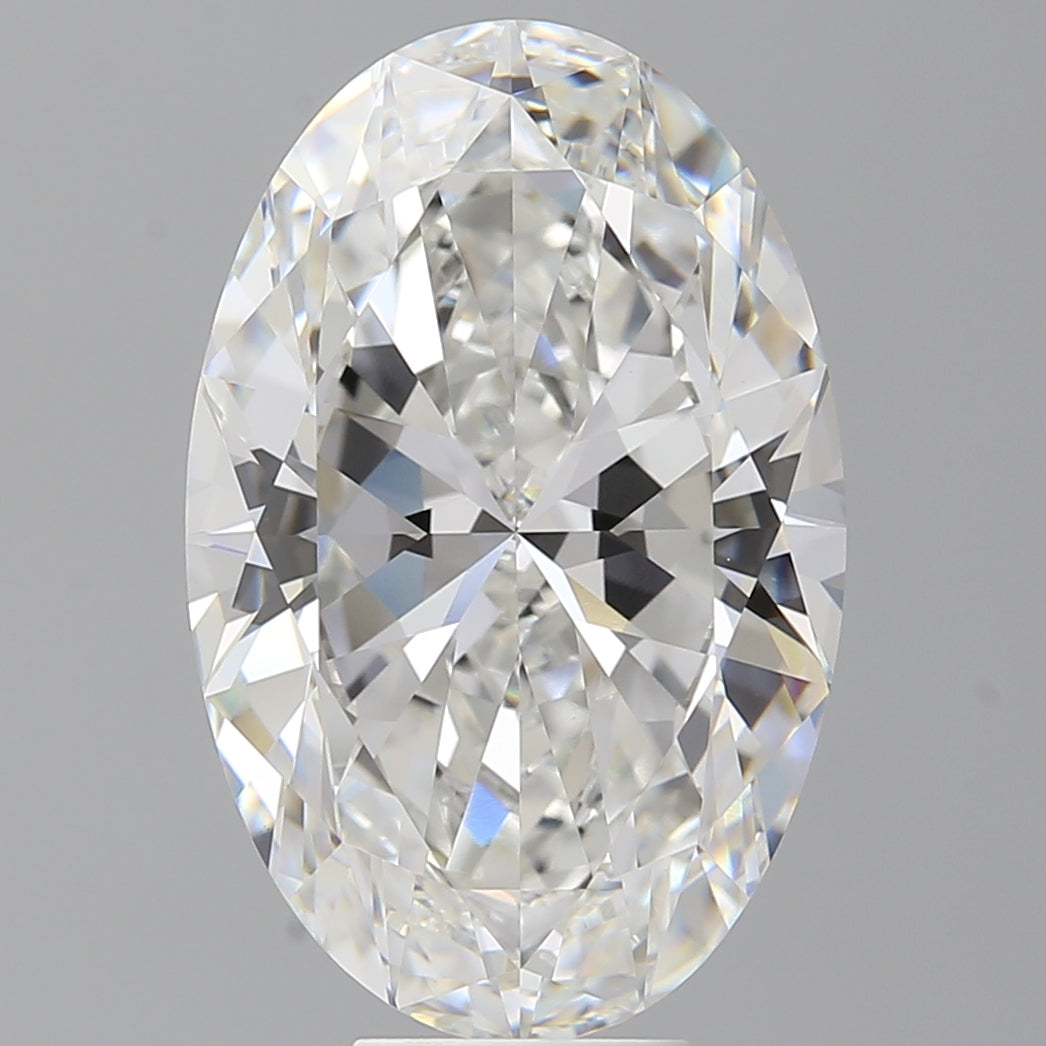 9.58 Carat Oval Shaped, Ideal Cut, E Color, VVS2 Clarity, IGI Certified Lab Grown Diamond