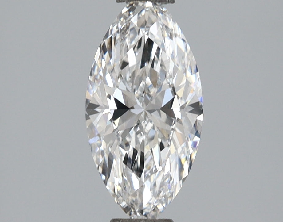 1.06 Carat Marquise Shaped, Ideal Cut, D Color, VVS2 Clarity, IGI Certified Lab Grown Diamond