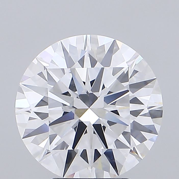 5.02 Carat Round Shaped, Ideal Cut, E Color, VVS2 Clarity, IGI Certified Lab Grown Diamond