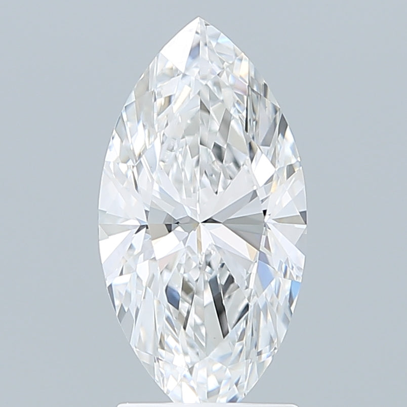 2.21 Carat Marquise Shaped, Ideal Cut, D Color, VVS2 Clarity, IGI Certified Lab Grown Diamond