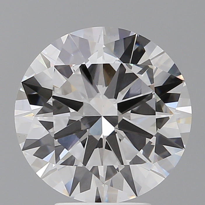 4.54 Carat Round Shaped, Excellent Cut, E Color, VVS2 Clarity, IGI Certified Lab Grown Diamond