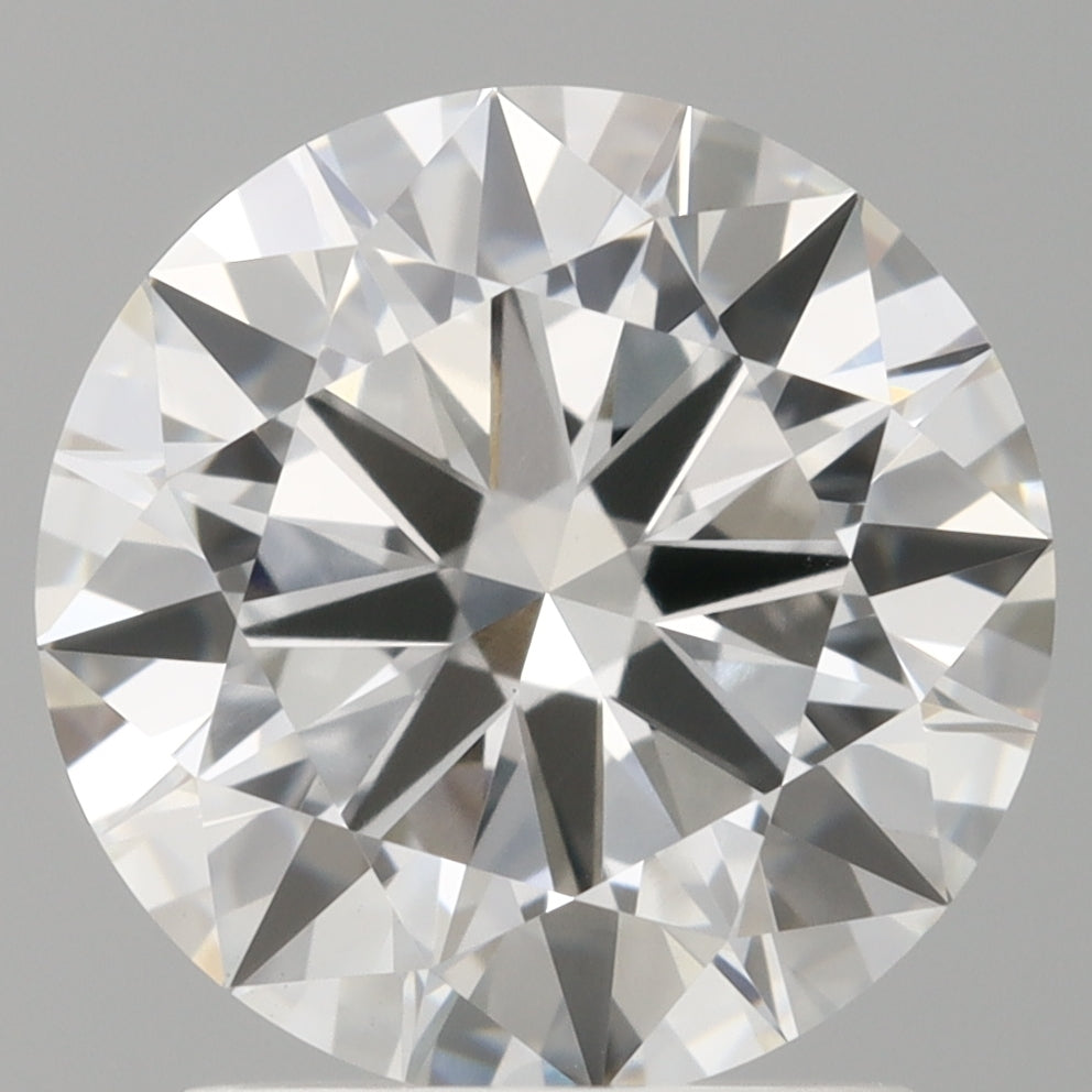 2.03 Carat Round Shaped, Ideal Cut, E Color, VVS2 Clarity, IGI Certified Lab Grown Diamond