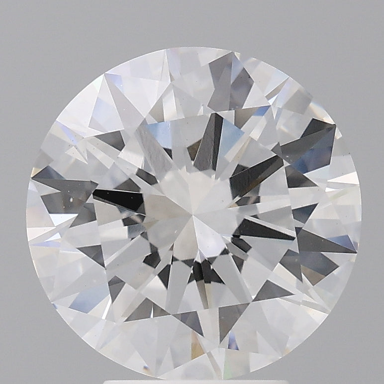 4.51 Carat Round Shaped, Excellent Cut, E Color, VS1 Clarity, IGI Certified Lab Grown Diamond