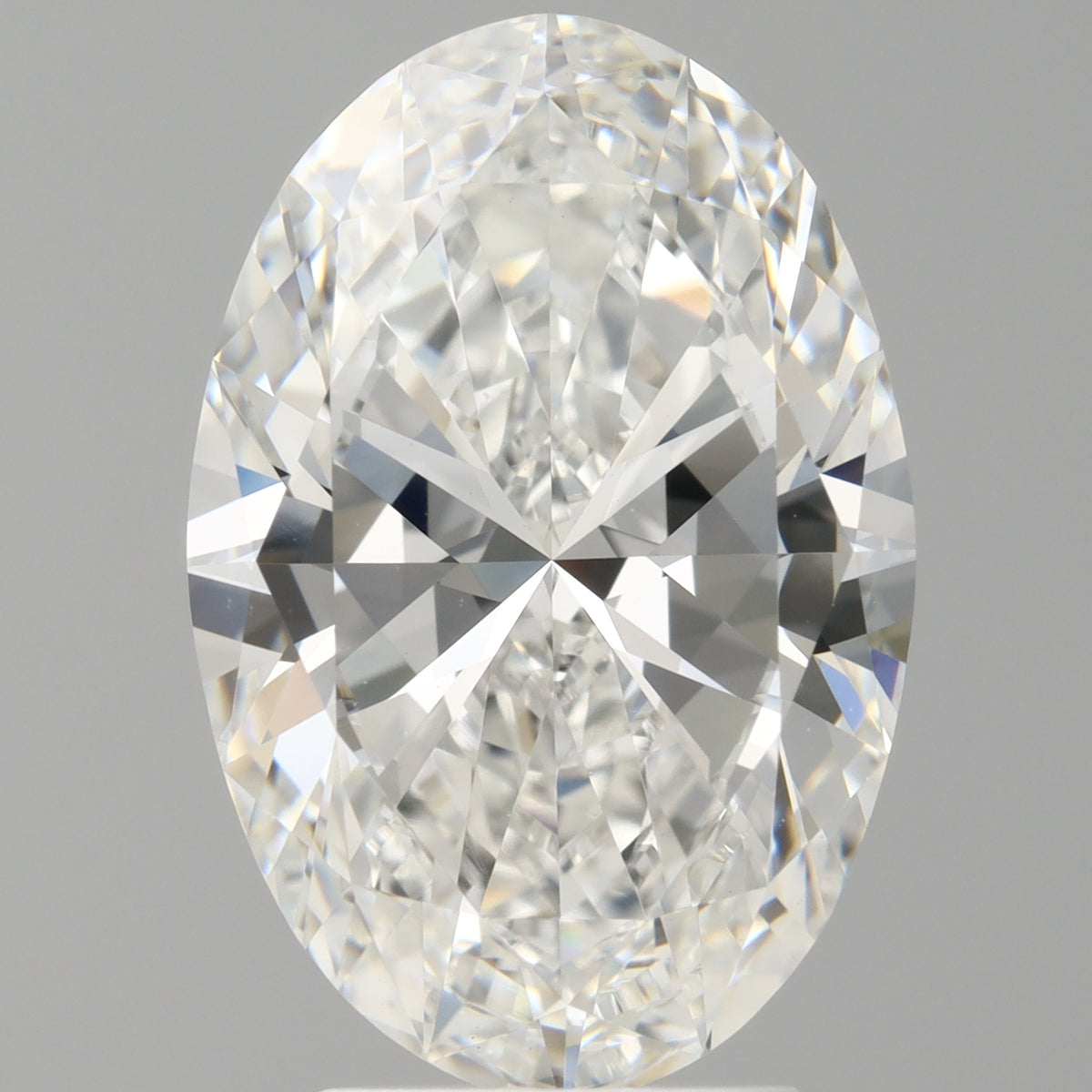 4.05 Carat Oval Shaped, Ideal Cut, E Color, VVS2 Clarity, IGI Certified Lab Grown Diamond