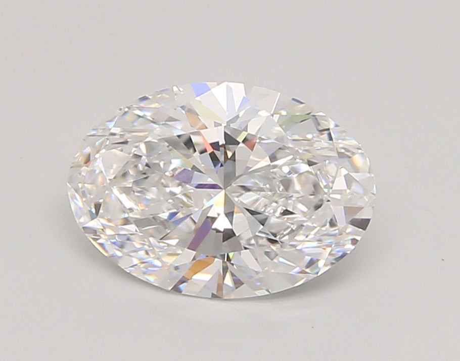 2.04 Carat Oval Shaped, Ideal Cut, D Color, VVS2 Clarity, IGI Certified Lab Grown Diamond