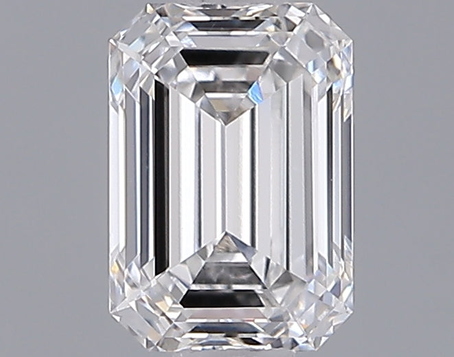 1.03 Carat Emerald Shaped, Ideal Cut, E Color, VVS1 Clarity, IGI Certified Lab Grown Diamond