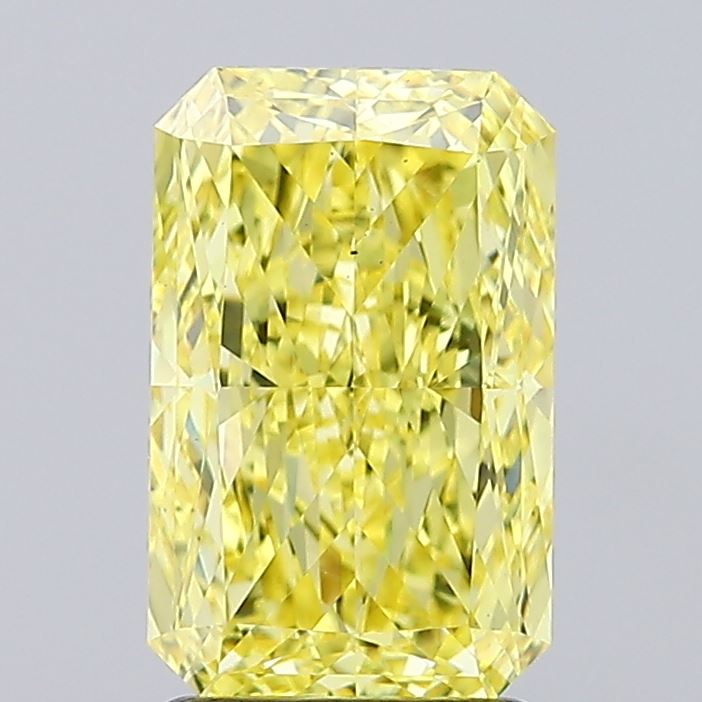 2.57 Carat Radiant Shaped, Ideal Cut, VS1 Clarity, IGI Certified Lab Grown Diamond