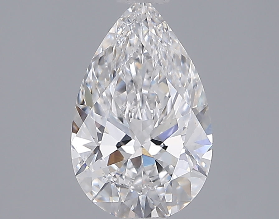 1.55 Carat Pear Shaped, Ideal Cut, D Color, VS1 Clarity, IGI Certified Lab Grown Diamond