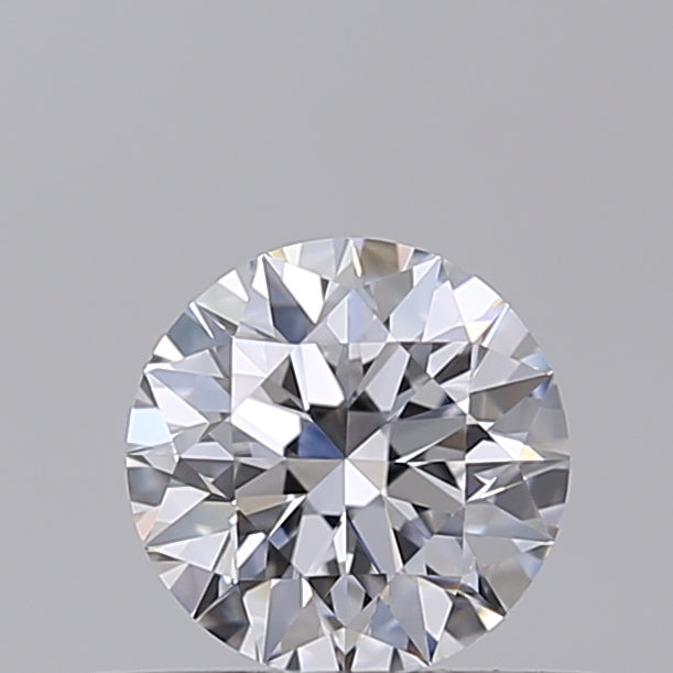 0.51 Carat Round Shaped, Excellent Cut, D Color, VVS2 Clarity, IGI Certified Lab Grown Diamond