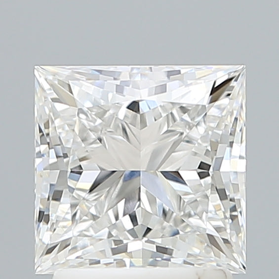 2.06 Carat Princess Shaped, Ideal Cut, E Color, VVS2 Clarity, IGI Certified Lab Grown Diamond