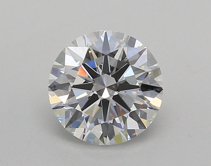 1.52 Carat Round Shaped, Ideal Cut, D Color, VVS2 Clarity, IGI Certified Lab Grown Diamond