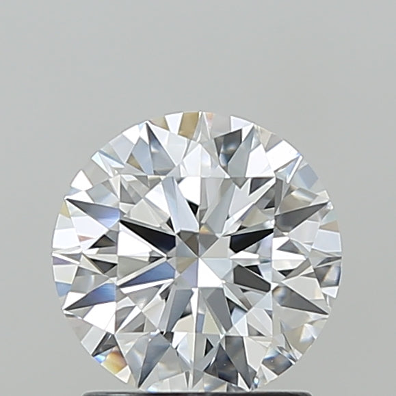 1.57 Carat Round Shaped, Ideal Cut, D Color, VVS2 Clarity, IGI Certified Lab Grown Diamond