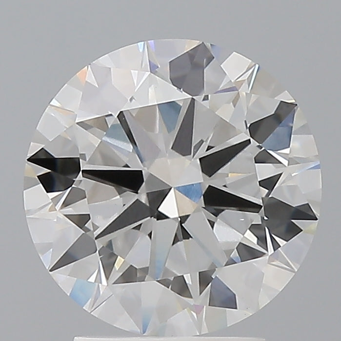 3.01 Carat Round Shaped, Excellent Cut, F Color, VVS2 Clarity, IGI Certified Lab Grown Diamond