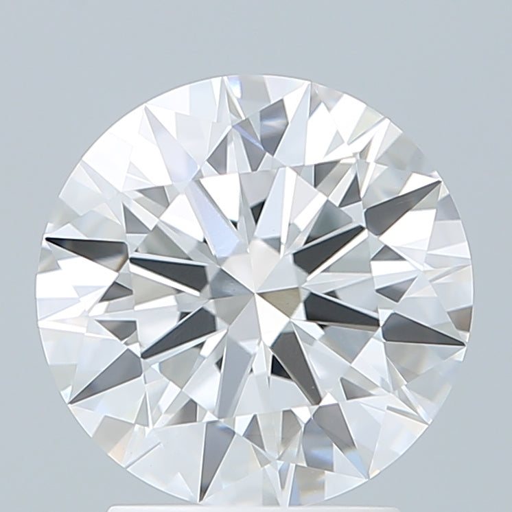 2.59 Carat Round Shaped, Ideal Cut, D Color, VVS2 Clarity, IGI Certified Lab Grown Diamond