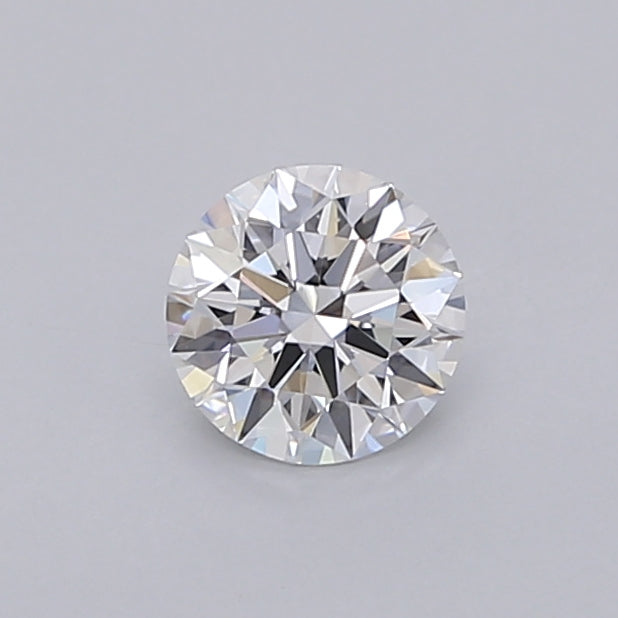 0.55 Carat Round Shaped, Ideal Cut, D Color, VVS2 Clarity, IGI Certified Lab Grown Diamond