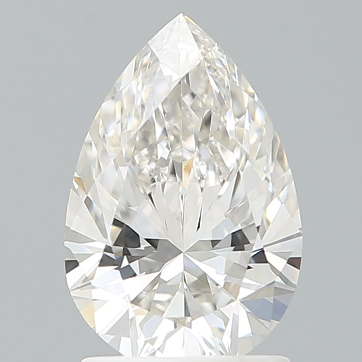 1.60 Carat Pear Shaped, Ideal Cut, G Color, VVS2 Clarity, IGI Certified Lab Grown Diamond