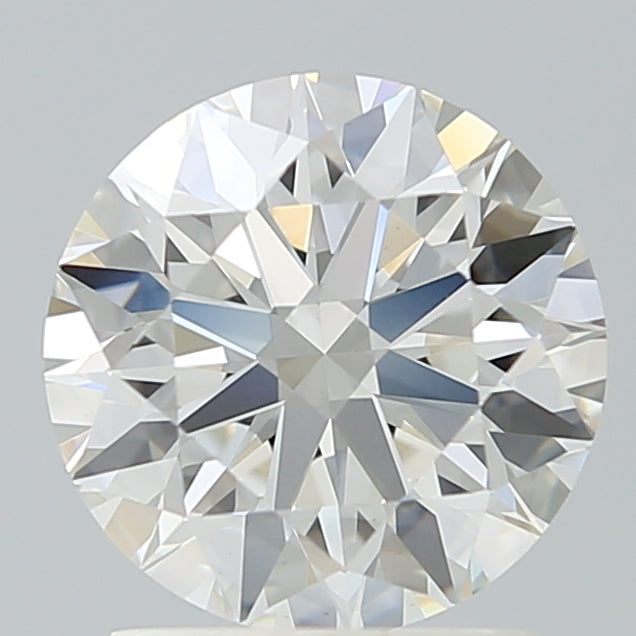 1.84 Carat Round Shaped, Ideal Cut, G Color, VS1 Clarity, IGI Certified Lab Grown Diamond