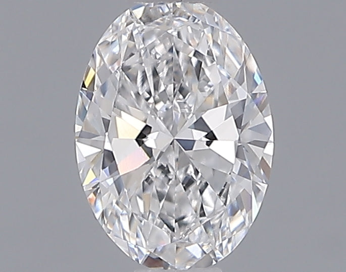 0.71 Carat Oval Shaped, Excellent Cut, D Color, VVS2 Clarity, IGI Certified Lab Grown Diamond