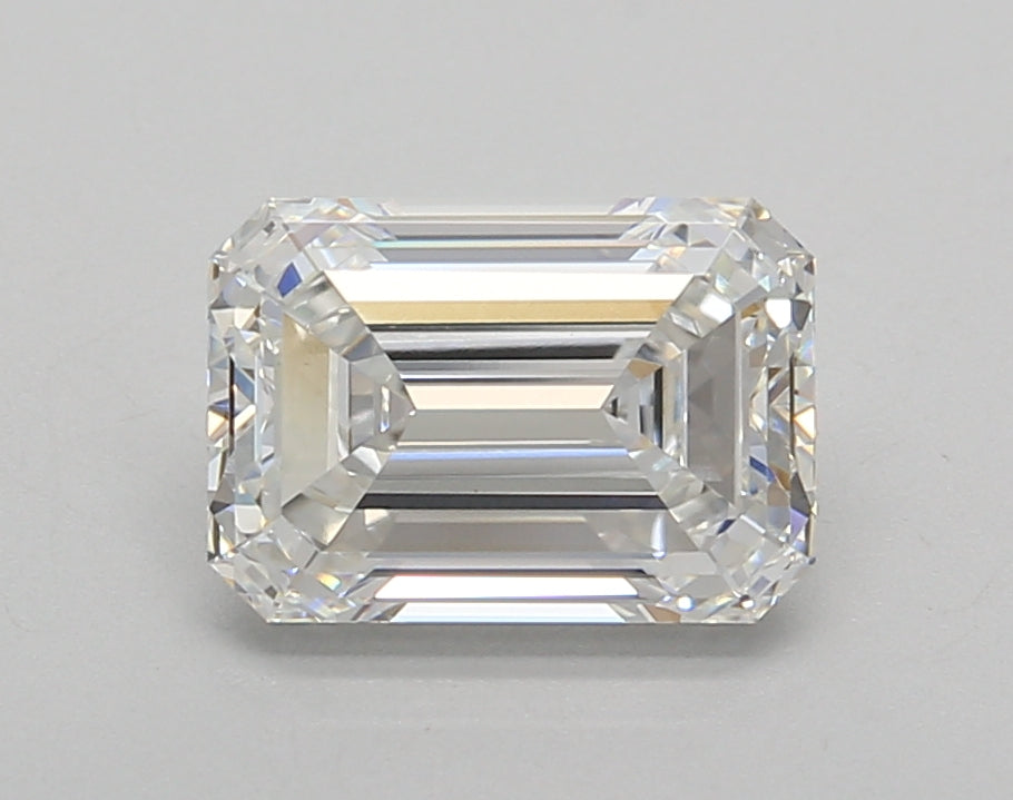 2.01 Carat Emerald Shaped, Very Good Cut, E Color, VVS2 Clarity, IGI Certified Lab Grown Diamond
