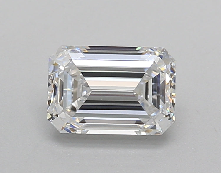 1.02 Carat Emerald Shaped, Excellent Cut, D Color, VS1 Clarity, IGI Certified Lab Grown Diamond