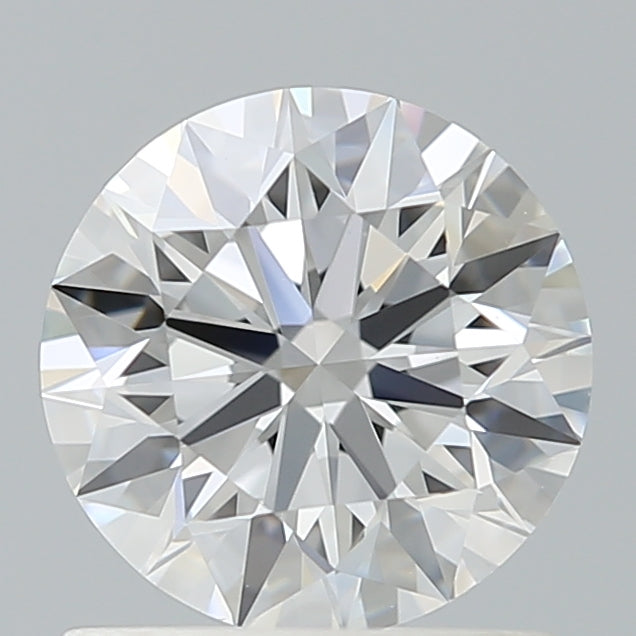 1.12 Carat Round Shaped, Ideal Cut, D Color, VVS2 Clarity, IGI Certified Lab Grown Diamond
