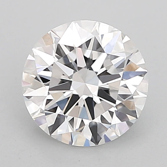 1.55 Carat Round Shaped, Ideal Cut, D Color, VVS2 Clarity, IGI Certified Lab Grown Diamond