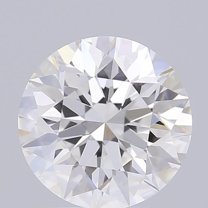 1.38 Carat Round Shaped, Excellent Cut, D Color, VVS2 Clarity, IGI Certified Lab Grown Diamond