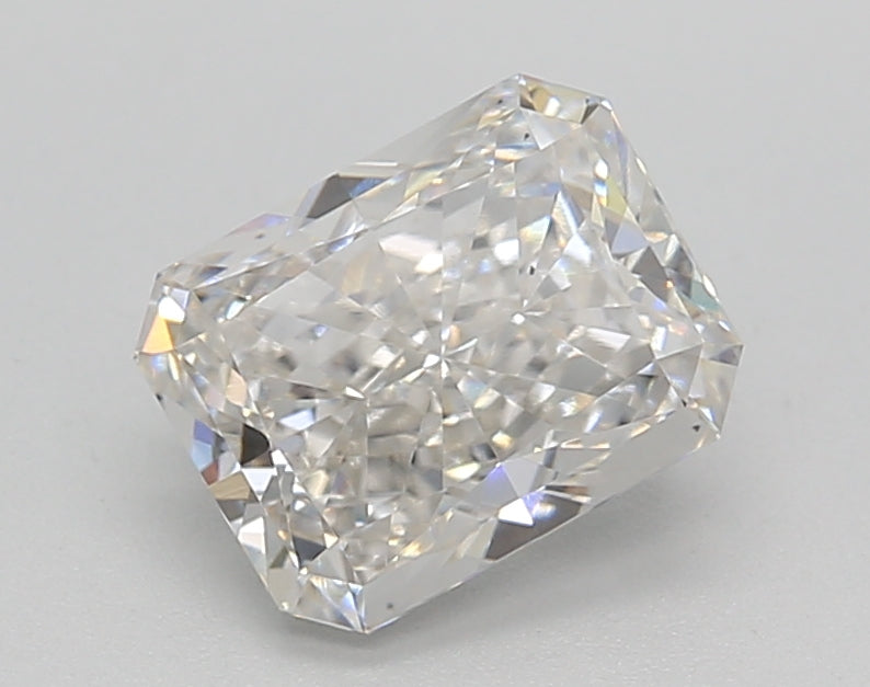 1.57 Carat Radiant Shaped, Ideal Cut, G Color, VS1 Clarity, IGI Certified Lab Grown Diamond