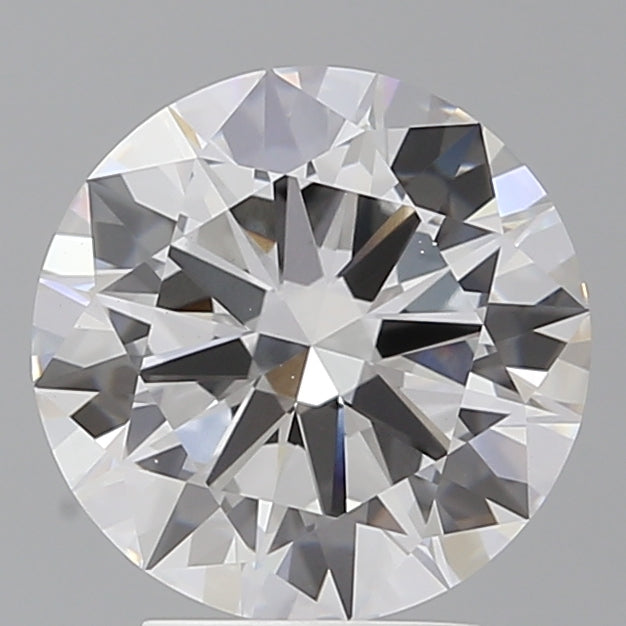 3.50 Carat Round Shaped, Excellent Cut, E Color, VVS2 Clarity, IGI Certified Lab Grown Diamond