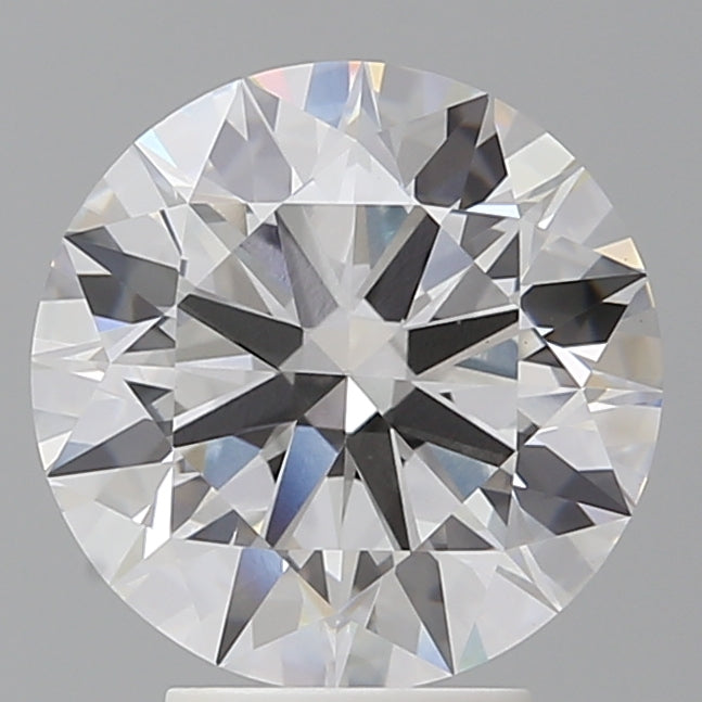 4.05 Carat Round Shaped, Ideal Cut, E Color, VVS2 Clarity, IGI Certified Lab Grown Diamond