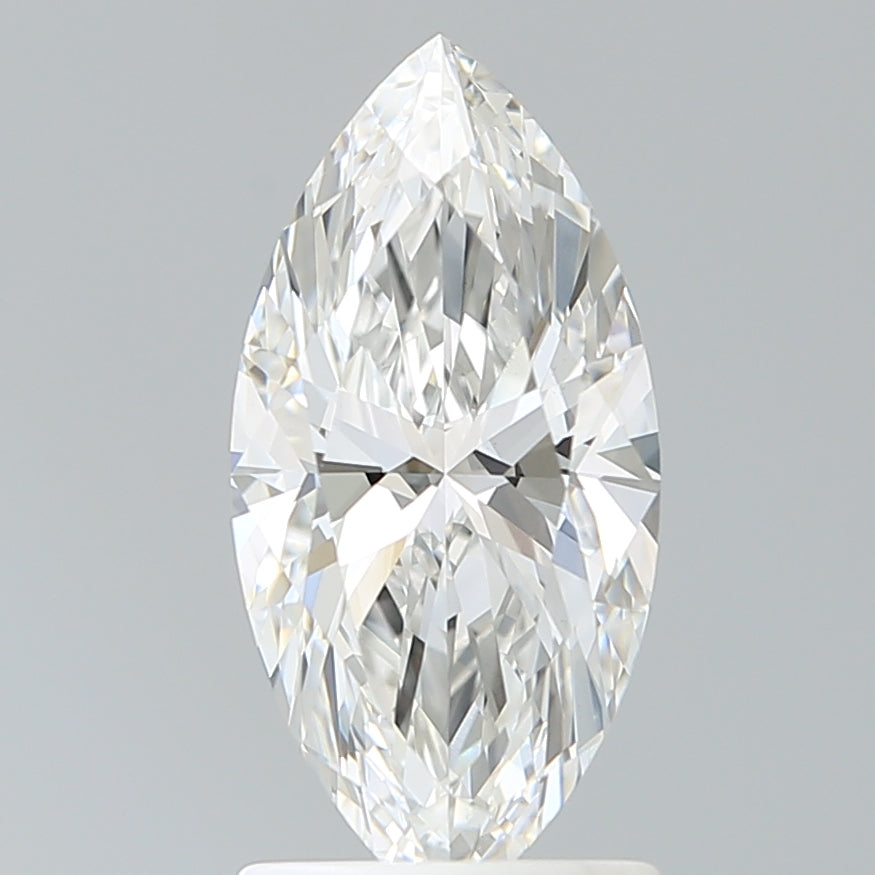 1.60 Carat Marquise Shaped, Ideal Cut, E Color, VVS2 Clarity, IGI Certified Lab Grown Diamond