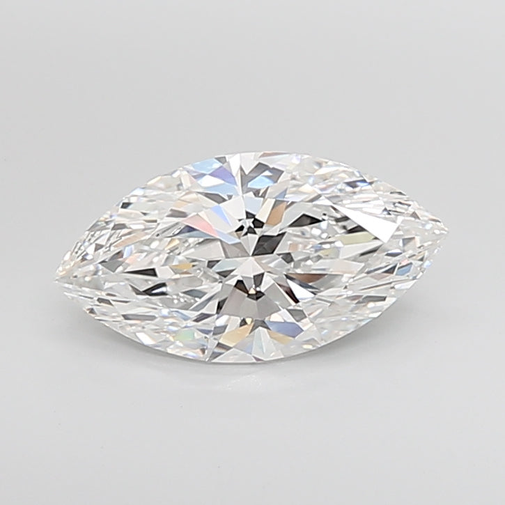 4.02 Carat Marquise Shaped, Ideal Cut, E Color, VVS2 Clarity, IGI Certified Lab Grown Diamond
