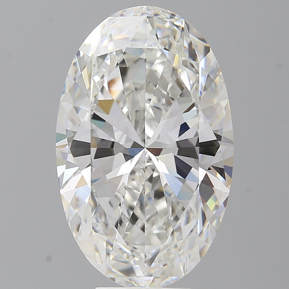 8.01 Carat Oval Shaped, Ideal Cut, E Color, VVS2 Clarity, IGI Certified Lab Grown Diamond
