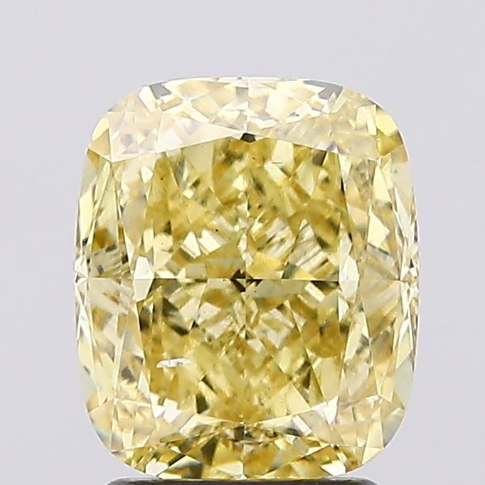 2.61 Carat Cushion Shaped, Ideal Cut, SI1 Clarity, IGI Certified Lab Grown Diamond