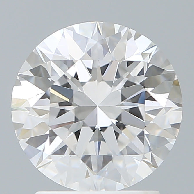 2.10 Carat Round Shaped, Excellent Cut, D Color, VVS2 Clarity, IGI Certified Lab Grown Diamond