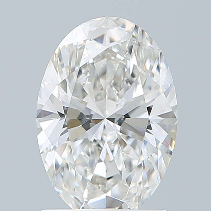 1.50 Carat Oval Shaped, Ideal Cut, F Color, VS1 Clarity, IGI Certified Lab Grown Diamond