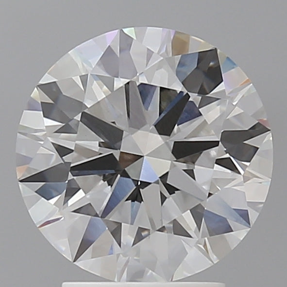 3.05 Carat Round Shaped, Ideal Cut, F Color, VVS2 Clarity, IGI Certified Lab Grown Diamond