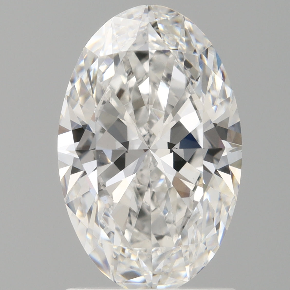1.58 Carat Oval Shaped, Ideal Cut, E Color, VVS2 Clarity, IGI Certified Lab Grown Diamond