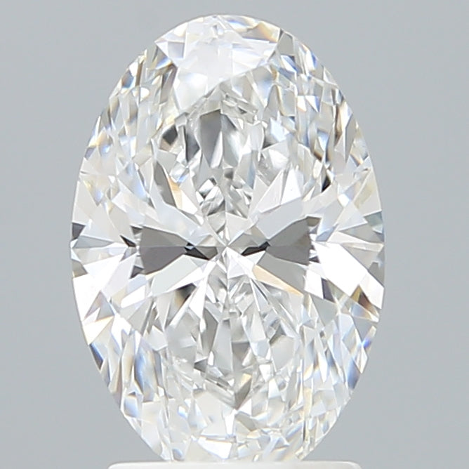 2.39 Carat Oval Shaped, Ideal Cut, E Color, VVS2 Clarity, IGI Certified Lab Grown Diamond
