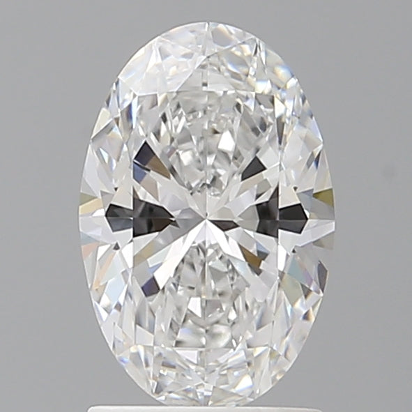 1.58 Carat Oval Shaped, Ideal Cut, D Color, VVS2 Clarity, IGI Certified Lab Grown Diamond