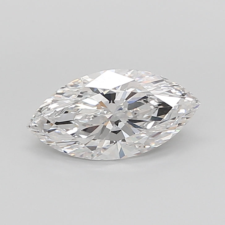 3.51 Carat Marquise Shaped, Ideal Cut, E Color, VVS2 Clarity, IGI Certified Lab Grown Diamond