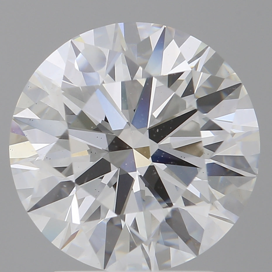 3.04 Carat Round Shaped, Ideal Cut, F Color, VS1 Clarity, IGI Certified Lab Grown Diamond