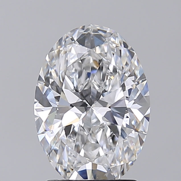 2.02 Carat Oval Shaped, Excellent Cut, D Color, VS1 Clarity, IGI Certified Lab Grown Diamond