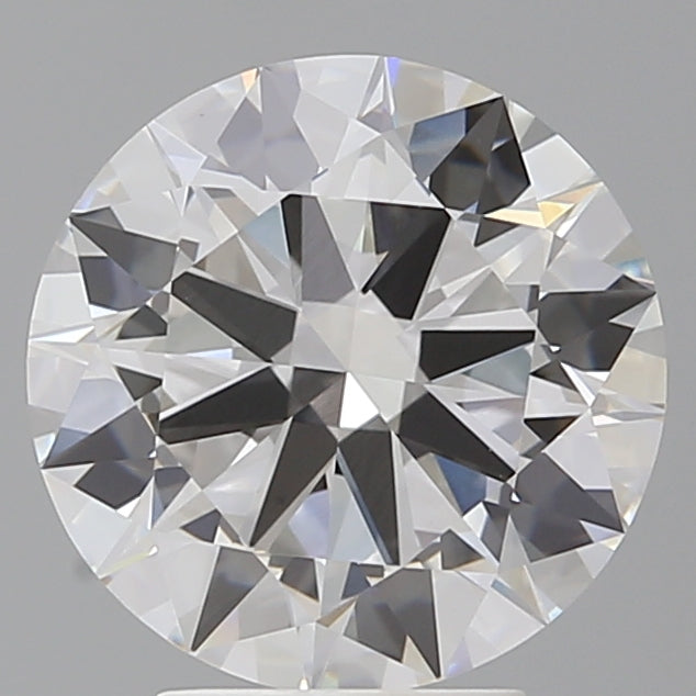 3.98 Carat Round Shaped, Excellent Cut, F Color, VVS2 Clarity, IGI Certified Lab Grown Diamond