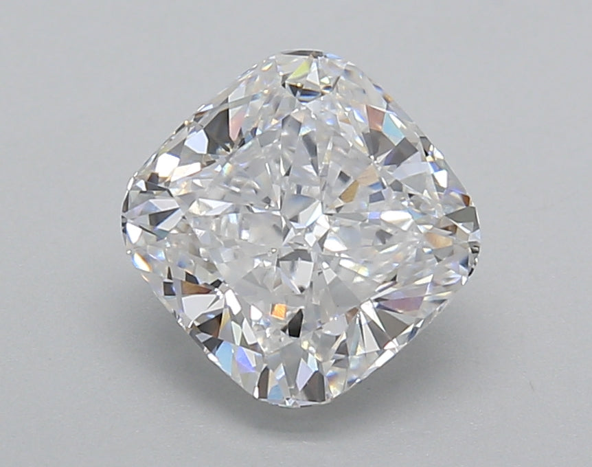 2.00 Carat Cushion Shaped, Excellent Cut, D Color, VS1 Clarity, IGI Certified Lab Grown Diamond