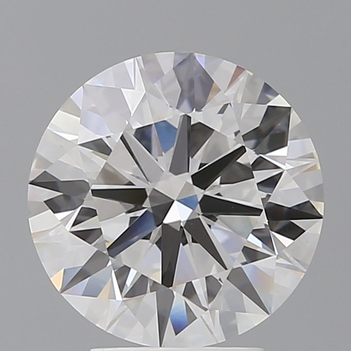 4.04 Carat Round Shaped, Ideal Cut, E Color, VVS2 Clarity, IGI Certified Lab Grown Diamond