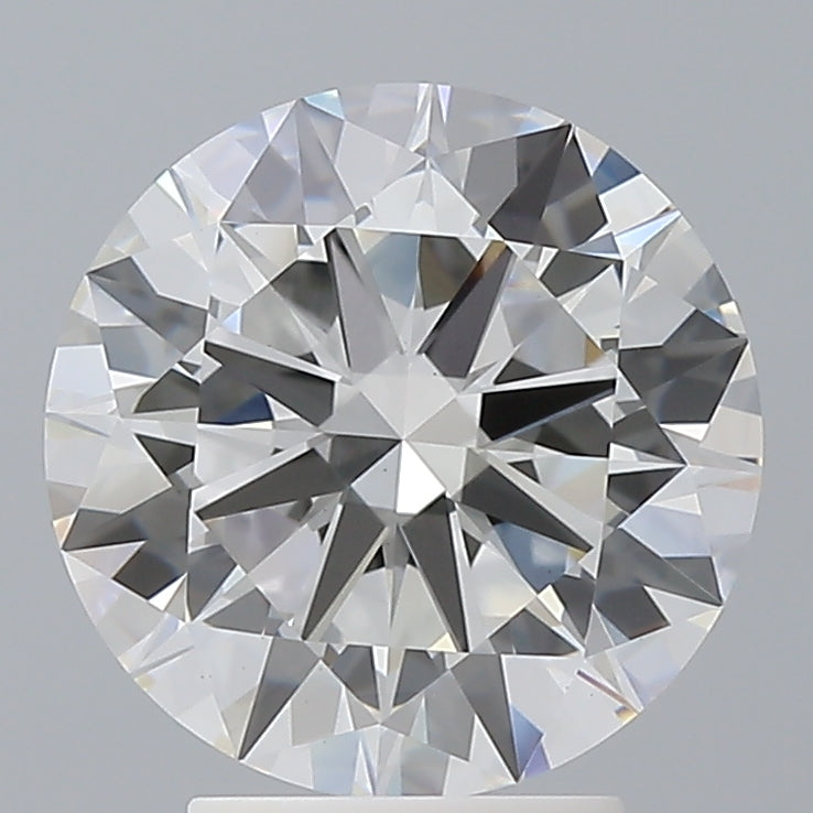3.51 Carat Round Shaped, Excellent Cut, E Color, VVS2 Clarity, IGI Certified Lab Grown Diamond