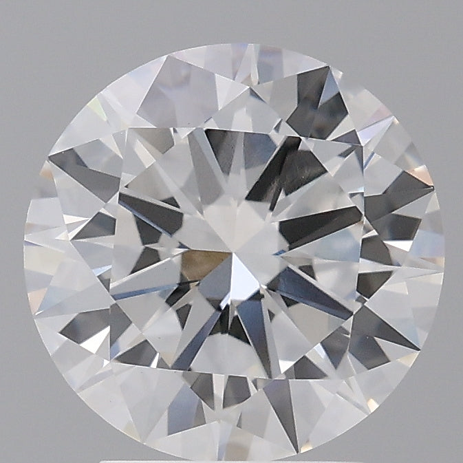 2.95 Carat Round Shaped, Excellent Cut, E Color, VVS2 Clarity, IGI Certified Lab Grown Diamond